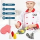 thumbnail image 5 of Set de disfraz de chef Lesheng Space para niños con juguetes de cocina, 5 of 8