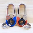 thumbnail image 5 of Cafeteriap Keychains, Creative Stainless Steel Keychain, Muda Keychain, Duty Double Layer Anti-Loss Car Keychain, 5 of 8