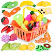 Nourriture Jouet Enfants Jouet Réaliste Fruits Légumes En Plastique De Coupe Jouets Cuisine Jouer Nourriture pour Enfants