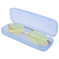 thumbnail image 3 of Gafas de sol anti-UV con lentes amarillas, gafas polarizadas a prueba de rayos ultravioleta vintage de moda, 3 of 8