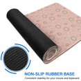 thumbnail image 6 of Long Mouse Pads for Desk,Pink Sun Planet Moon Star Pattern Desk Mats on Top Of Desks, Desk Mouse Pad Extra Large with 3mm Non-Slip Base and Stitched Edge for Gaming,Office,Work,Home 47.3"x23.6", 6 of 6