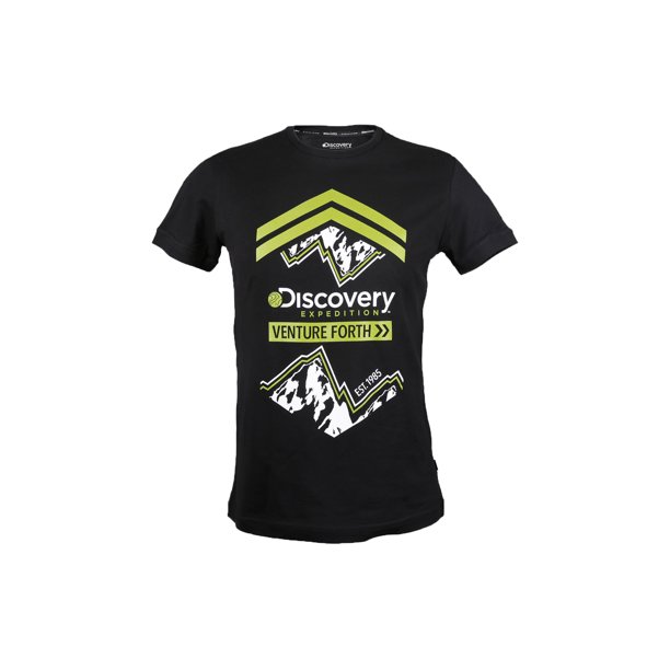 Playera Adventure Forth Discovery Expedition PLC-2887 Color Negro