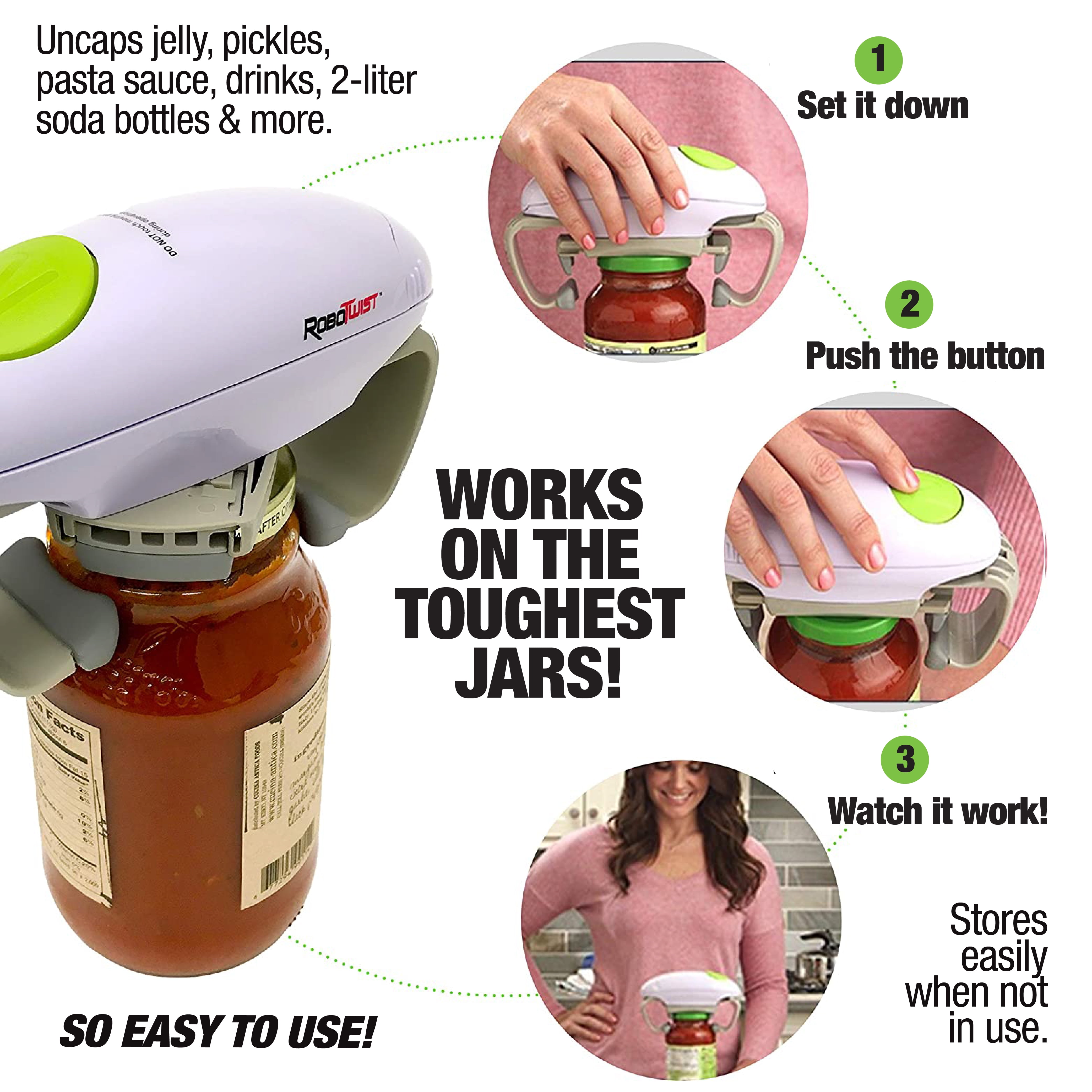 I Got a RoboTwist Electric Jar Opener for Grandma but Now I want to Keep it  for Myself, Angela's Kitchen Experiments
