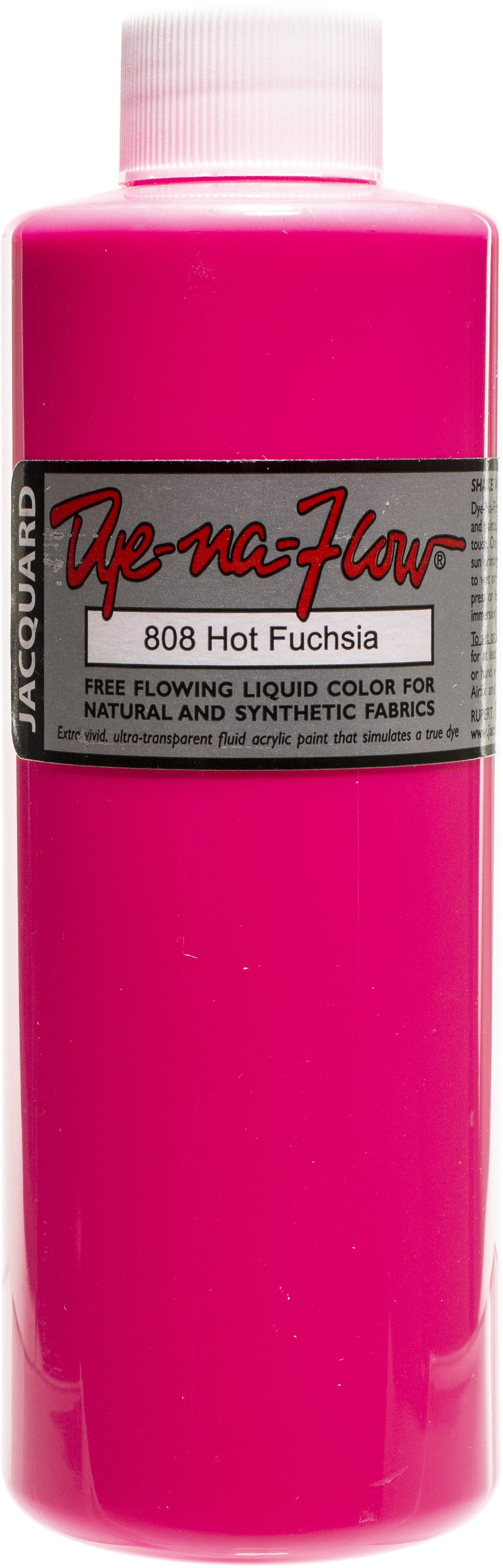Jacquard Acid Dye Tinta Acida In Polvere - Hot Fuchsia 1/2 Oz (14g) Per Lana, Seta E Nylon, Colore Vivace E Resistente Al Lavaggio, Made In USA