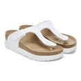thumbnail image 4 of BIRKENSTOCK GIZEH FLEX PLATFORM VEGAN BIRKO-FLOR Sandals White, 4 of 9