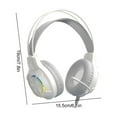 thumbnail image 2 of Hwkond Headphones Wired, Gaming Headset With Microphone Most Laptop Over-Ear Headphones With LED RGB Light Noise Canceling Mic 7.1 Stereo Surround Sound, 2 of 7