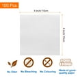 thumbnail image 2 of 100Pcs Air Fryer Parchment Paper 4 Inch Square Air Fryer Liner Non-Stick Steamer Liners White, 2 of 5