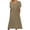 Womens Dresses-Khaki, variant on Homenesgenics Womens Clothes $5 Spring Summer 2025 Fashion Women Casual Sexy V-Neck Print Holidays Party Short Sleeve Pockets Dress/Blue