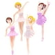 thumbnail image 5 of 4 adornos para tarta de cumpleaños, adorables bailarinas, manualidades, decoración para tarta de cumpleaños., 5 of 7