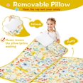 thumbnail image 3 of Pioneer Flower Floral Print Pattern Toddler Nap Mats for Kids Preschool,Sleeping Mat Bag or Kids,Toddler Sleeping Bag,Toddler Nap Mat or Daycare, 3 of 6