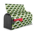 thumbnail image 3 of Gukieu Cute Broccoli Print Magnetic Mailbox Cover, Sun-proof and Waterproof Home Yard Mailbox Cover-21x18 in, 3 of 8
