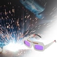 thumbnail image 3 of de soldadura solar Herramientas de protección Antideslizante Oscurecimiento automático Antideslumbrante para minería Inspecciones de de , GRIS Yotijar Gafas de soldador, 3 of 10
