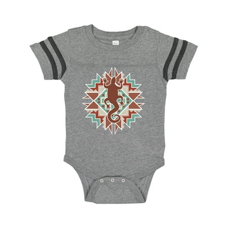 

Inktastic Southwestern Native Pattern Lizard Gift Baby Boy or Baby Girl Bodysuit