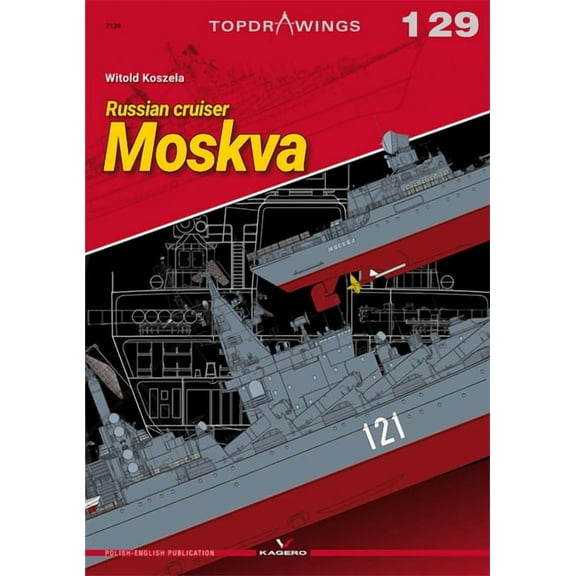 Russian Cruiser Moskva (Paperback) by Witold Koszela