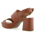 thumbnail image 3 of Aerosoles Camilia Women's Platform Sandals Color: Eggnog Size: 8 WIDE, 3 of 4