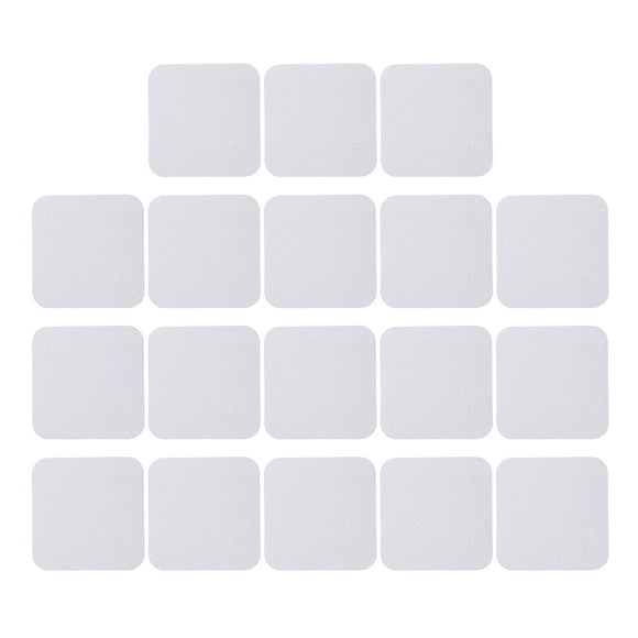 18 pcs imanes de sublimación nevera pegatinas de imán en blanco imanes de refrigerador