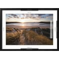 thumbnail image 5 of Art.com Ribbed Sand and Sand Dunes at Sunset, Crantock Beach, Crantock, Near Newquay, Cornwall Photographic Print by Stuart Black, Black Frame Wall Art, 23" x 17", 5 of 5