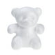 thumbnail image 1 of EeaseMX Molde de oso de poliestireno para modelar bolas blancas para manualidades, ideal para decorar fiestas, bodas, regalos y arreglos florales (alto 15 cm, ancho de la base 10 cm)., 1 of 7