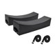 thumbnail image 2 of Almohadillas para portaequipajes de techo, bloques de espuma para kayak, portakayaks ligeros y antideslizantes para techo de coche con correas de suje, 2 of 9
