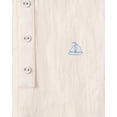 thumbnail image 4 of MiniMoi 2 Piece Kids "Set The Sail" 100% Cotton Embroidered Shorts Set, 5 Years, Sea Salt, 4 of 6