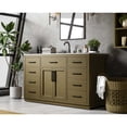 thumbnail image 3 of Elegant Kitchen and Bath Alden 60 inch Single Bathroom Vanity in Chestnut Brown, 3 of 10
