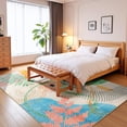thumbnail image 2 of Ultrug Boho Vintage Rugs Non Slip Area Rug Soft Carpet for Living Room Bedroom Home Decor Office,5'x8',Green, 2 of 7