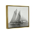 thumbnail image 3 of Stupell Industries Majestic Ship Ocean Photography Coastal Painting Gold Floater Framed Art Print Wall Art, 3 of 6