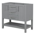 Tookss 36-Inch Bathroom Vanity Free Standing Storage Cabinet With Doors ...