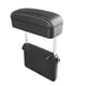 thumbnail image 2 of Riwesomey Universal Car Center Console Arm Rest Box Interior ajustable para teléfono inteligente Automoción decorativa y accesorios Blanco negro, 2 of 6