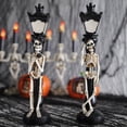 thumbnail image 4 of Mistaha Simulation Street Lamp Haunted House Decoration Glowing Skull Light Lantern Party Prop, 4 of 8