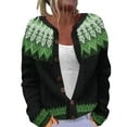 thumbnail image 2 of Women Ethnic Style Sweater Knitted Sweater Cardigan Sweater Jacket, 2 of 4