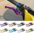 thumbnail image 2 of 1 Pair Motorcycle Motorbike Cnc Metal Adjustable Hand Lever Brake Handle Grip, 2 of 5