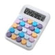 thumbnail image 2 of Calculadoras básicas estándar de oficina y papelería Mini calculadora digital de escritorio con pantalla LCD de 12 dígitos - Calculadora de bolsillo para el hogar, la escuela y los niños Una calculado, 2 of 8