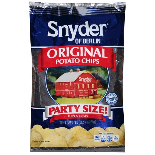 Snyder of Berlin Original Potato Chips 15 Oz.