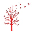 thumbnail image 4 of Hloma Tree Flying Birds Auto Car Styling Vehicle Reflective Decals Sticker Decoration, 4 of 5