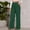 Army Green 1, variant on Simua Womens Pants High Waist Straight Leg Flowy Elastic Waist Dressy Trousers