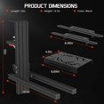 thumbnail image 2 of Set de soporte de escritorio para Flight Sim Game Joystick Likeem 2, 2 of 7
