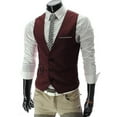 thumbnail image 1 of Chaleco de traje ajustado de negocios Peaky Blinder para hombre, 1 of 2