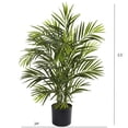 thumbnail image 4 of Nearly Natural 5387 2,5 Pi Areca Paume UV Résistant - Intérieur-Extérieur, 4 of 7