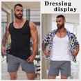 thumbnail image 3 of KIWI RATA Compression Shirt for Men Slimming Undershirt for Mens Shapewear Body Shaper Sleeveless Tummy Control Tank Top, 3 of 6