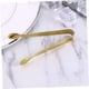 thumbnail image 5 of 6 Piezas Clip de clip de hielo clip pinza de acero inoxidable almacenar pinzas de hielo pinzas de hielo prácticas pinza de hielo Dorado, 5 of 5