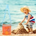thumbnail image 1 of WIFKLSIIPG Colorful Mesh Beach Bags Portable Foldable Sea Bag with Adjustable Carrying Straps Toy Storage Bag Beach Bags, 1 of 1