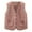 Frosted Pink, variant on Bxsruta Girls' Boys' Fleece Vest Jacket, Ligntweight Sleeveless Mountain Fleece Vest Outwear