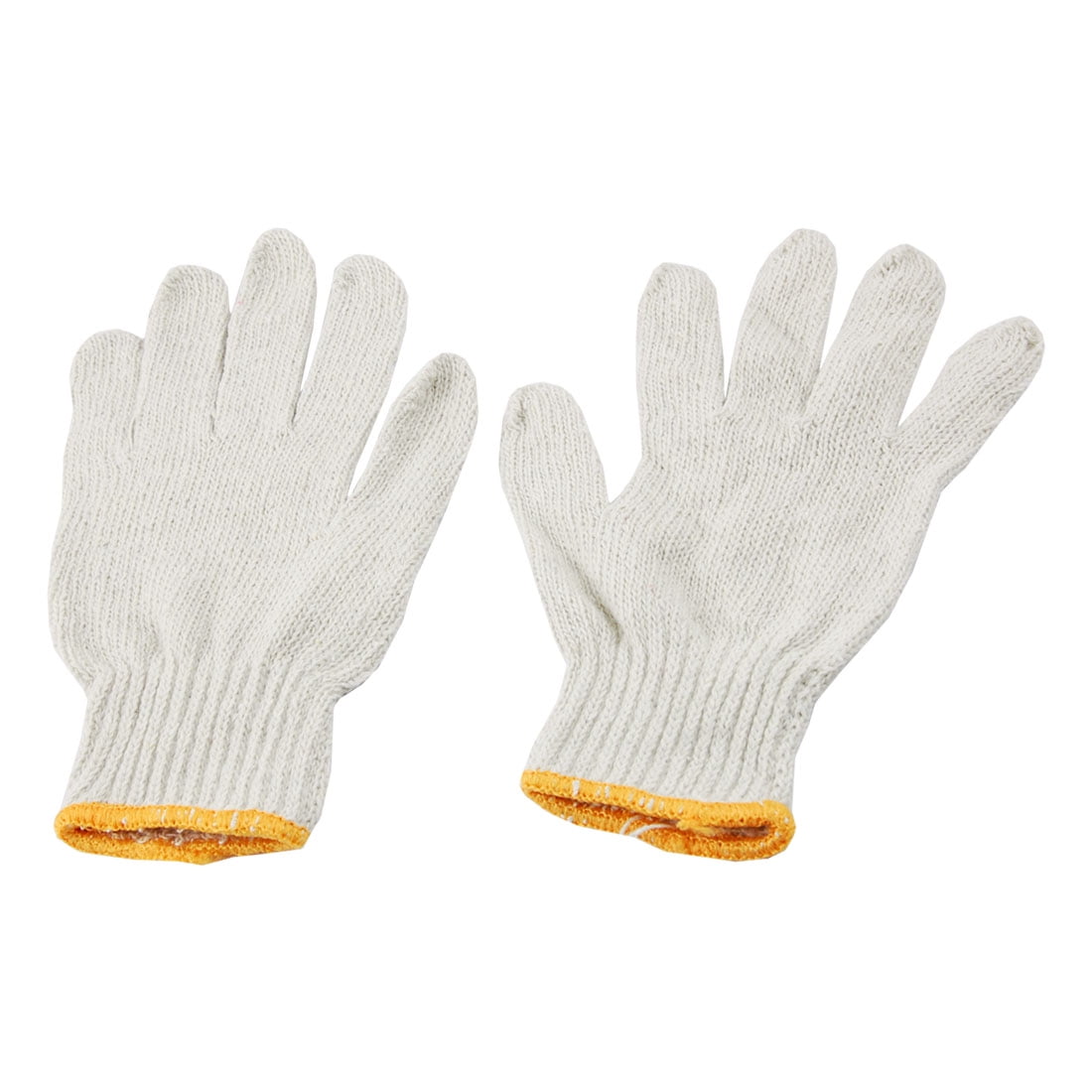 12 Pairs White Cotton Yarn Factory Electronic Working Work Gloves
