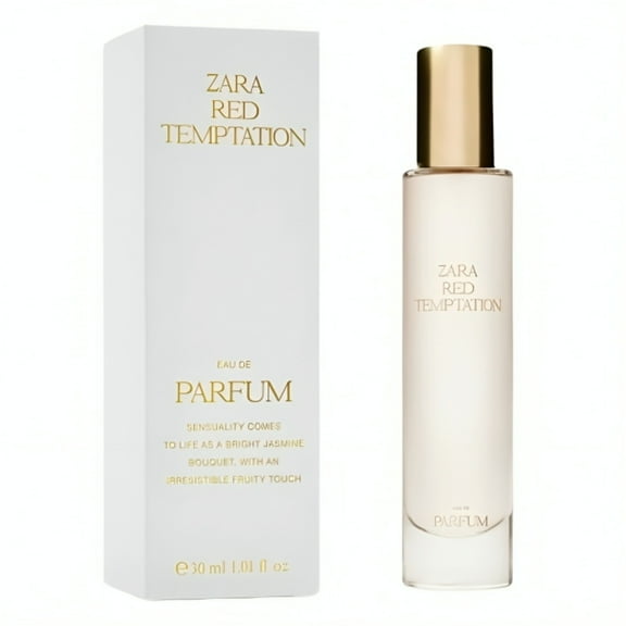 Zara Red Temptation Women Perfume Luxurious Floral and Woody Amber EDP Eau de Parfum 30ml (1.0 fl. oz)