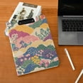 thumbnail image 5 of FORMRS A4 Clipboard Folder with Pen Holder Horizontal Foldable School Office Binder, Green Floral Wave, 5 of 9