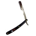 thumbnail image 3 of Black Stainless Steel  Straight Edge Barber Razor + 100 Lord Single Blades, 3 of 4