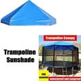 thumbnail image 4 of Toile Pare-Soleil pour Trampoline PE 6/8 Pi Résistante aux Intempéries Installation Facile Housse de Protection pour Trampolines Piscines, 4 of 4