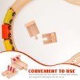 thumbnail image 2 of Minkissy Assembled Train Track Train Track Model for Children Motor Skills Development 2pcs, 2 of 4