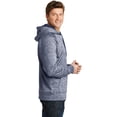 thumbnail image 3 of Sport-Tek PosiCharge Electric Heather Fleece Hooded Pullover-XS (True Navy Electric), 3 of 6
